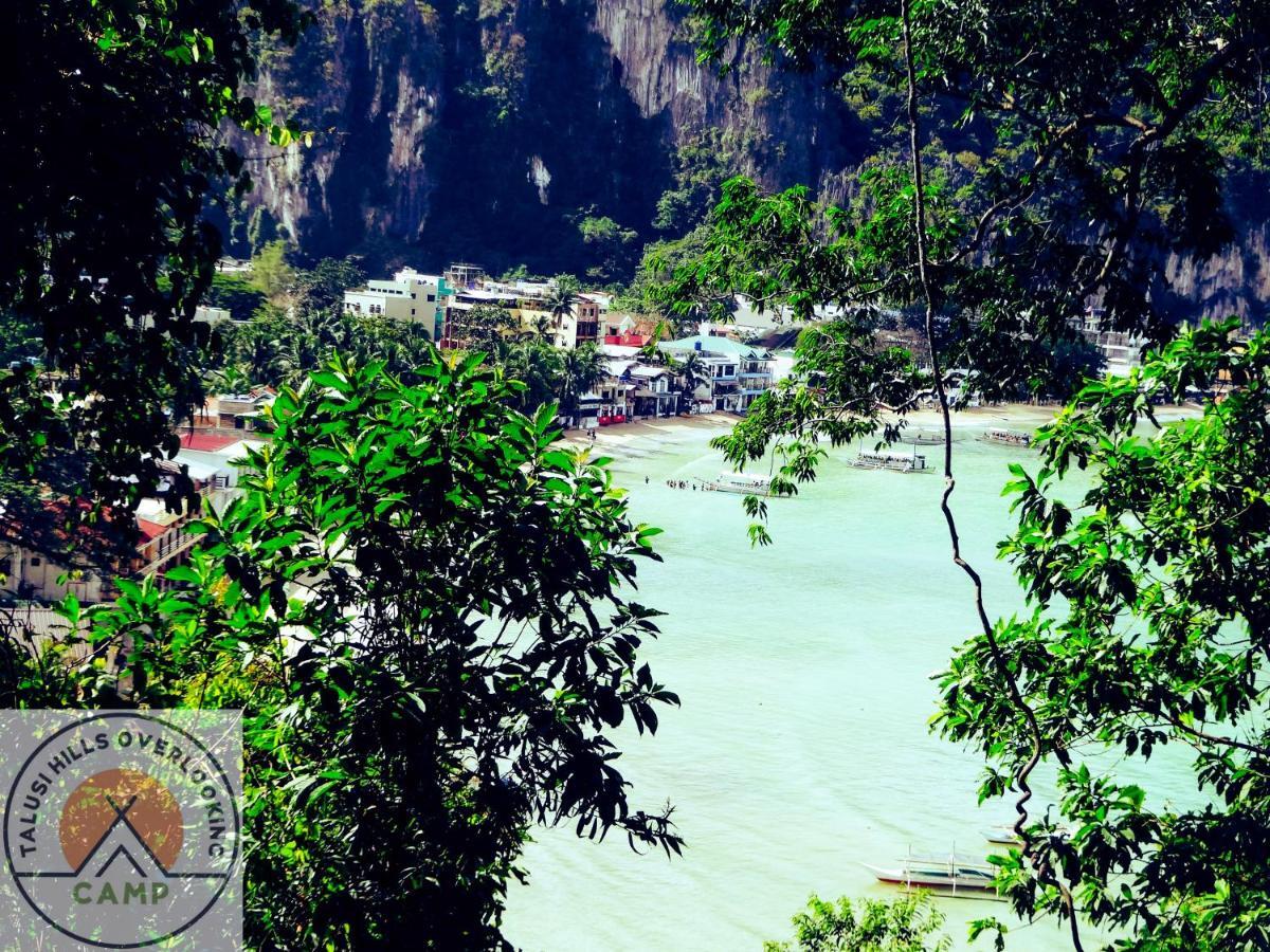 Camp Talusi Hilltop Overlooking El Nido Eksteriør bilde